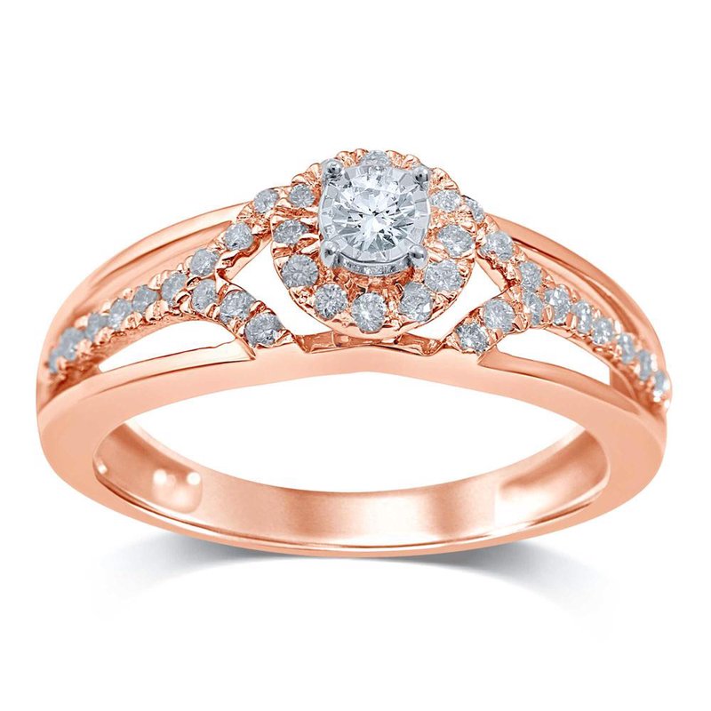 14K 0.33Ct Diamond Ring