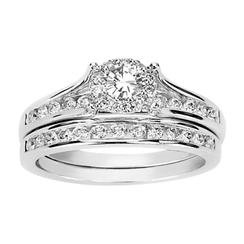 14K 1.00Ct Bridal Diamond  Ring