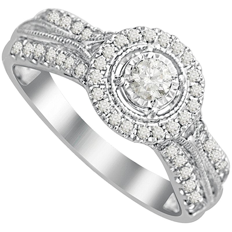 AV Diamonds Engagement Ring
