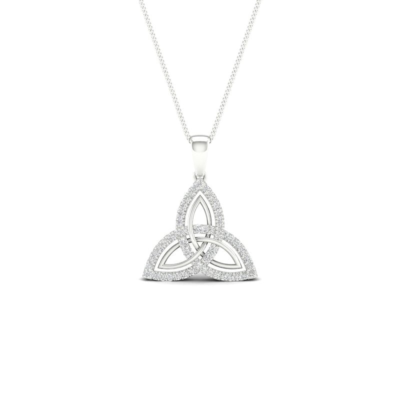 10K 0.15Ct Diam Pendat