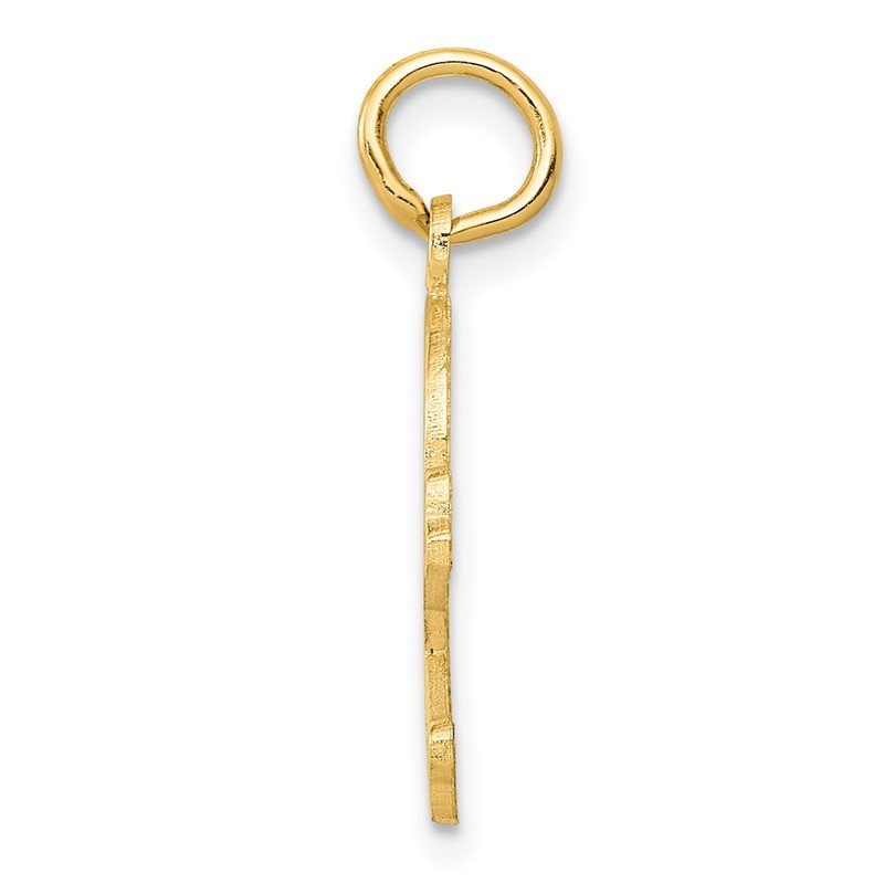 14K Skull and Bones Charm
