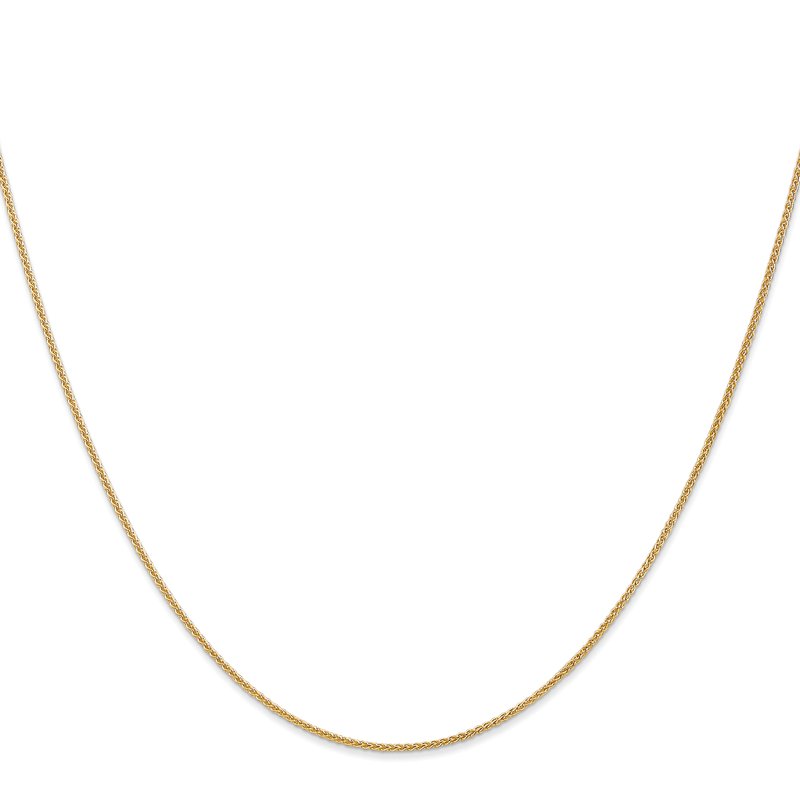 14K 10 inch 1.05mm Spiga with Lobster Clasp Anklet