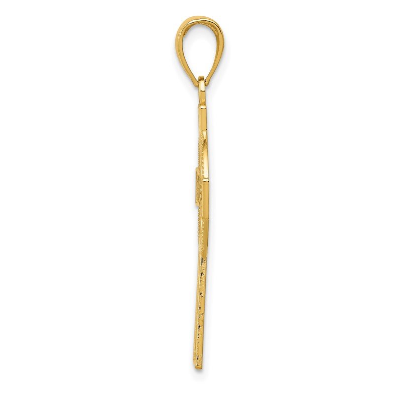 14k Celtic Cross Pendant