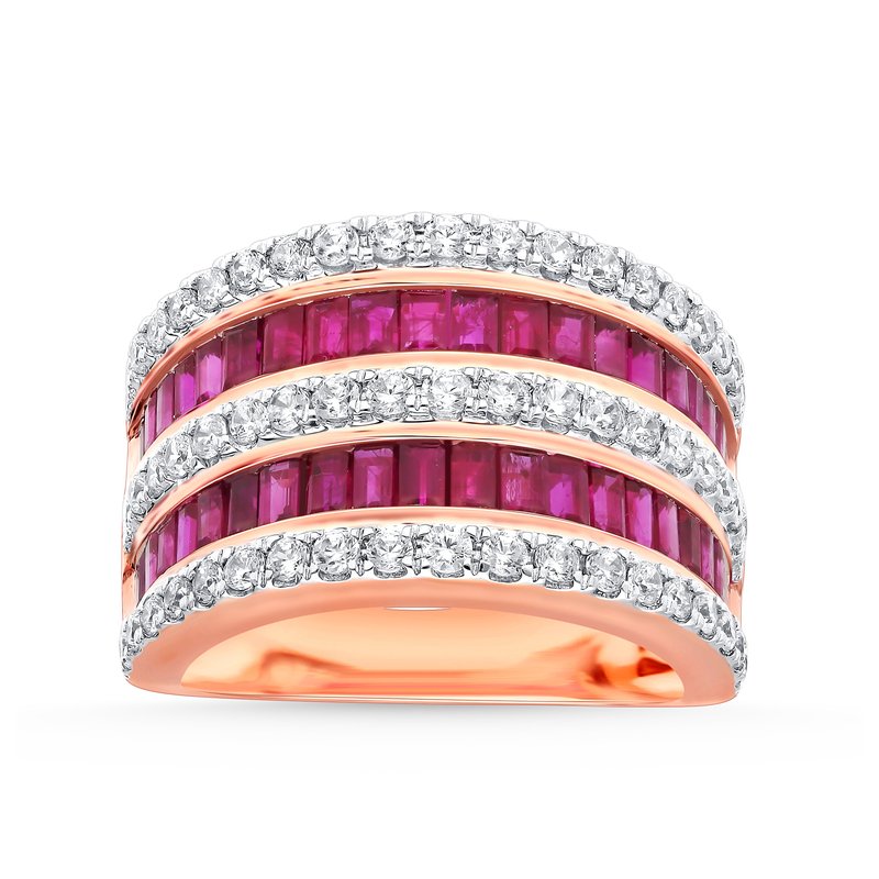 14K 1.11Ct Diamond Band