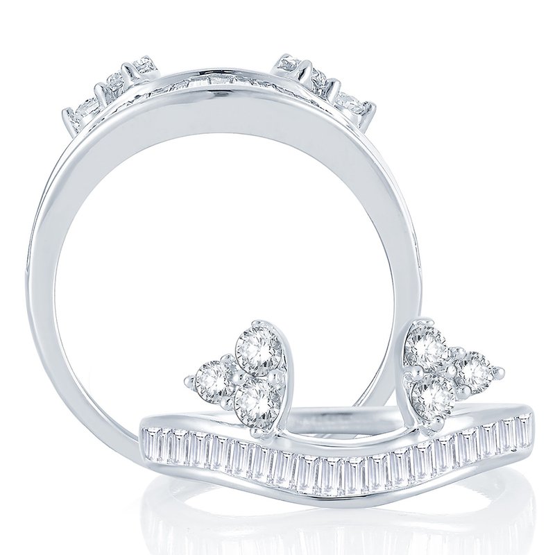 14K 0.75Ct Diamond Ring Guard