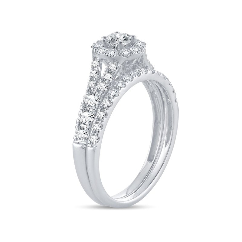 14K 1.00Ct Diamond Bridal Ring