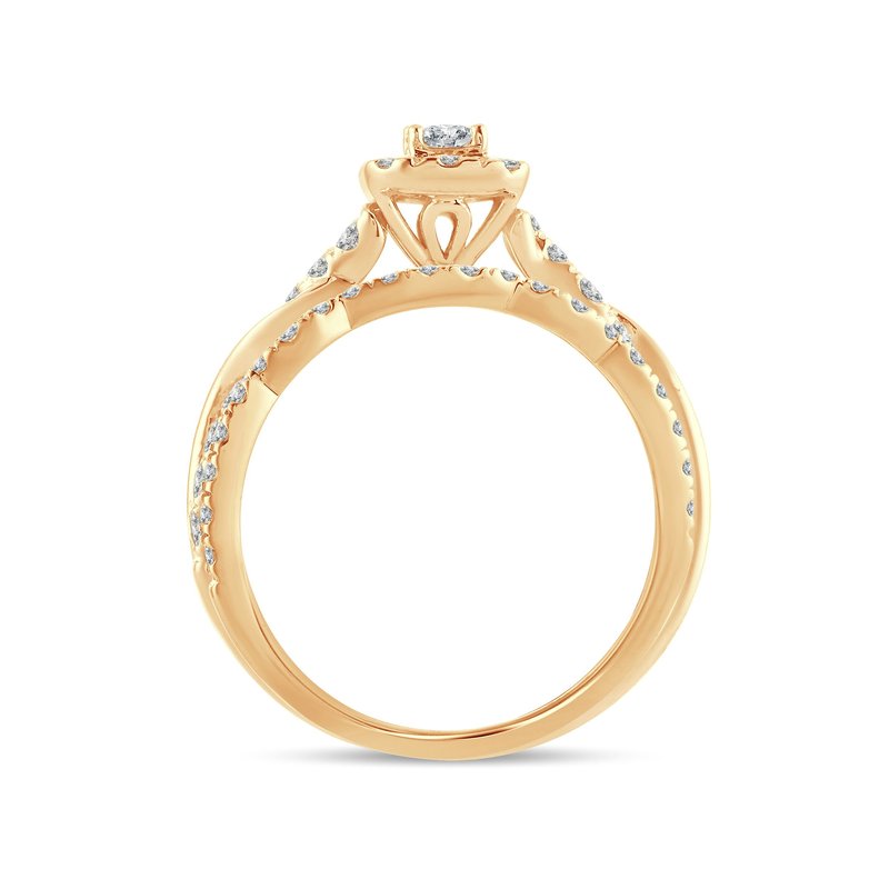 14K 1.00Ct Diamond Bridal Ring