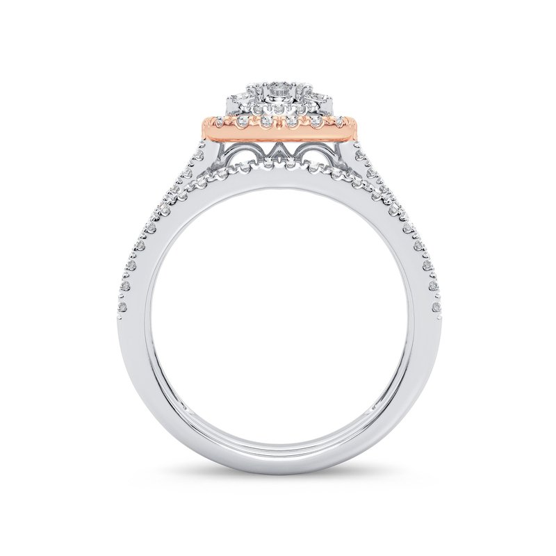14K 0.75Ct Diamond Bridal Ring