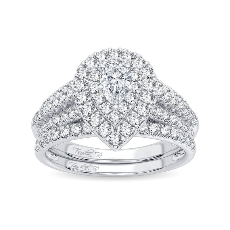 14K 1.00Ct Diamond Bridal Ring