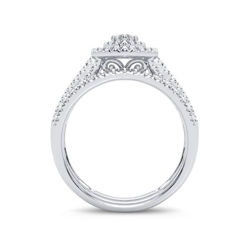 14K 1.00Ct Diamond Bridal Ring