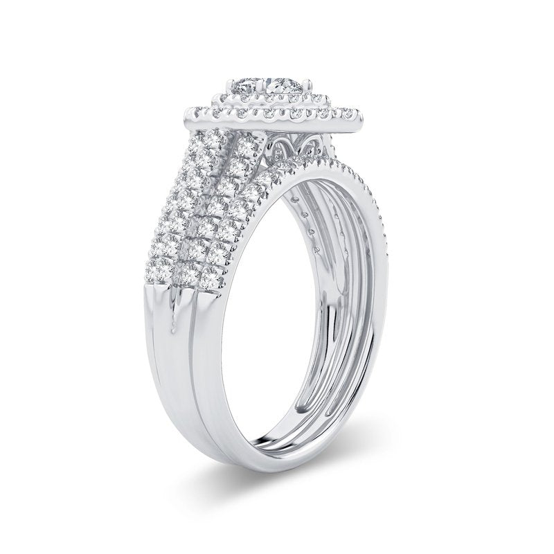 14K 1.00Ct Diamond Bridal Ring