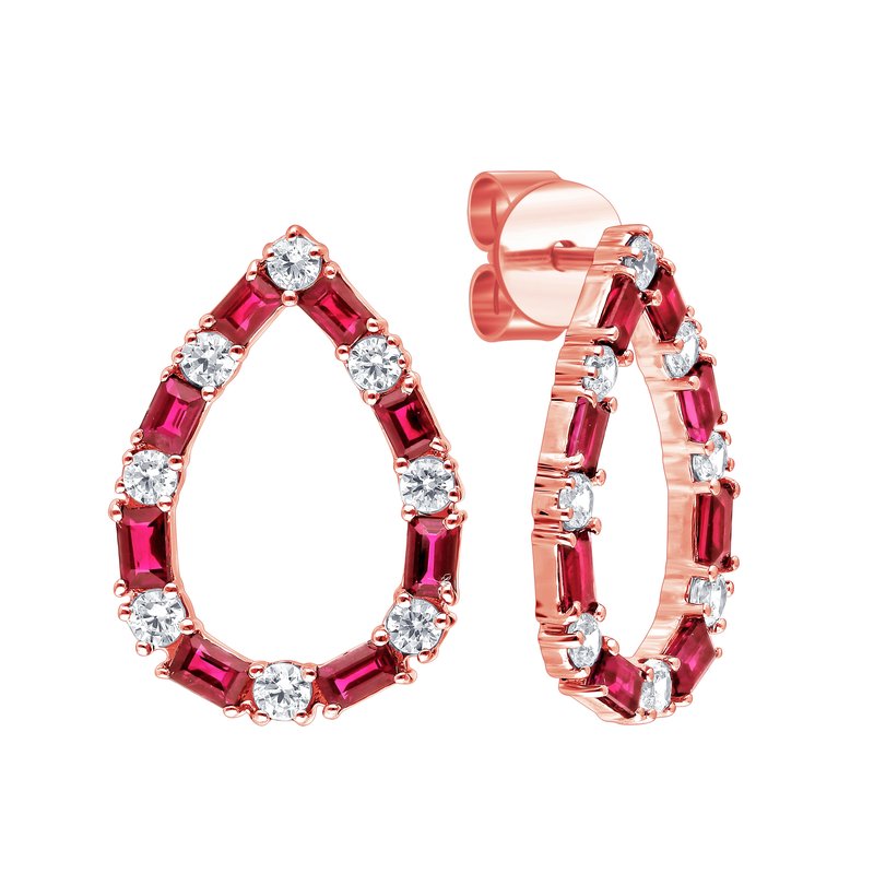 14K 0.72Ct Diamond Earring
