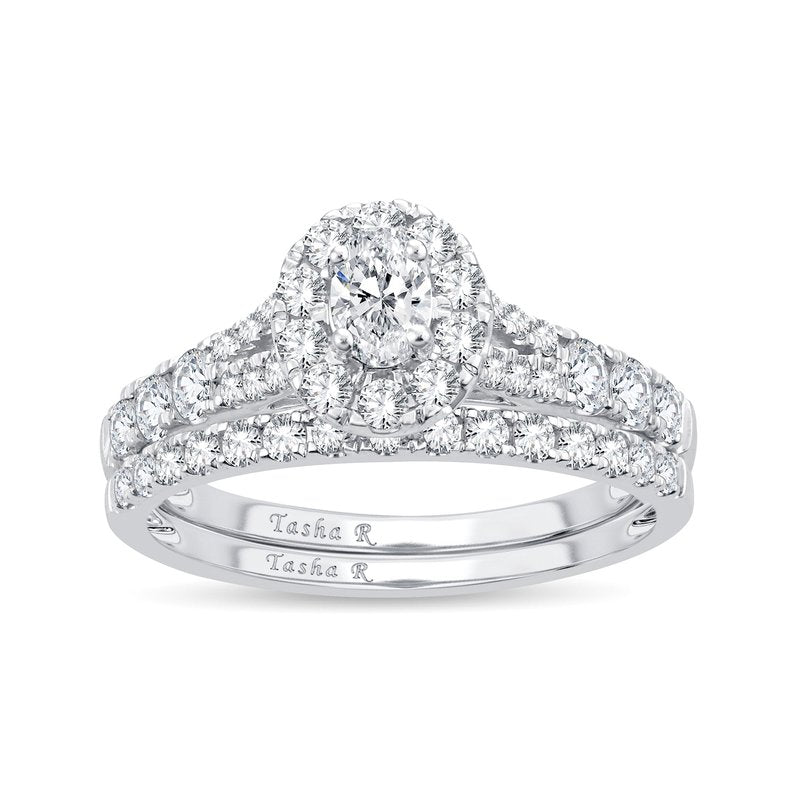14K 1.01Ct Diamond Bridal Ring