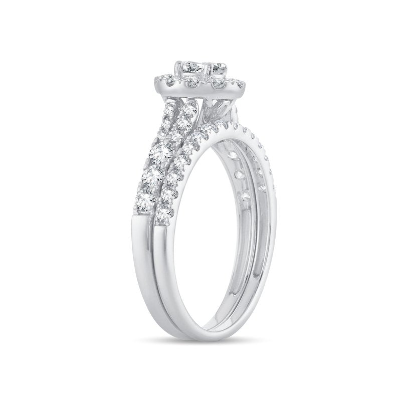 14K 1.01Ct Diamond Bridal Ring