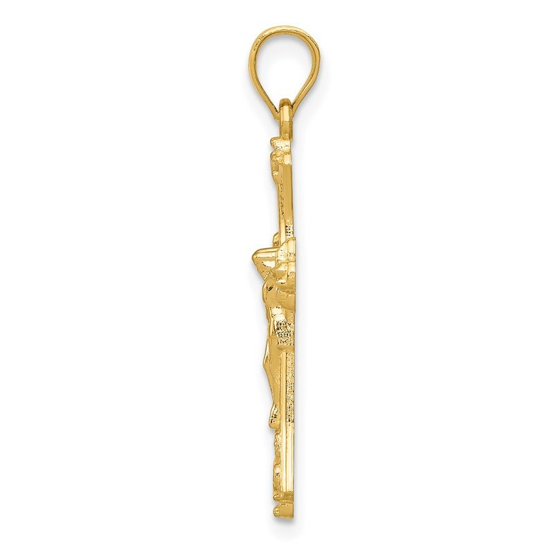 14k Crucifix Pendant