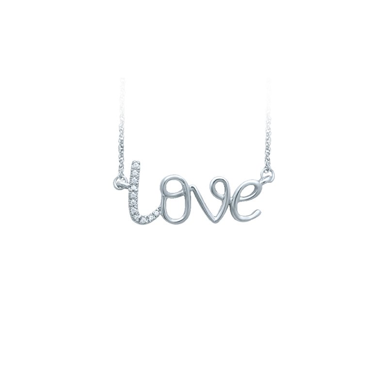 14K 0.02Ct Diamond Necklace