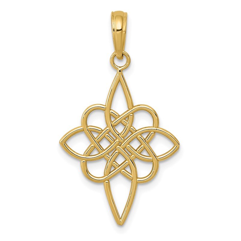 14K Celtic Knot Pendant