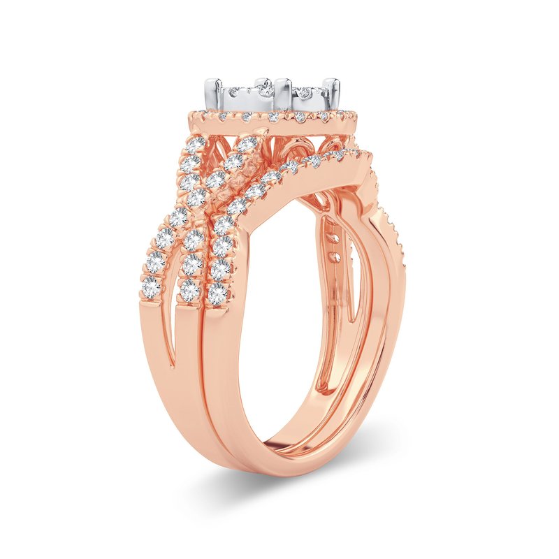 14K 1.00Ct Diamond Bridal Ring