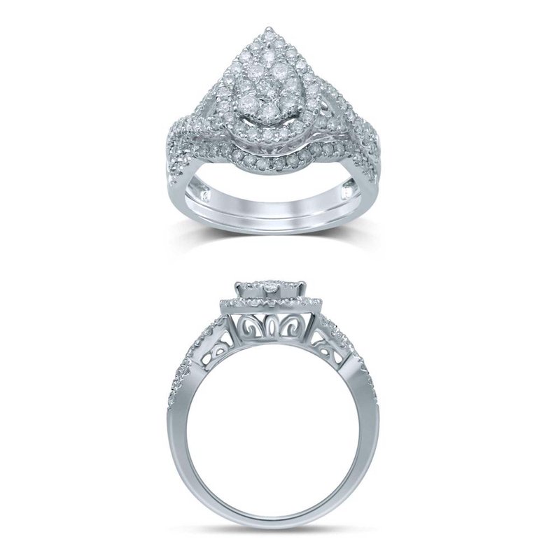 14K 1.00Ct Diamond  Bridal Ring