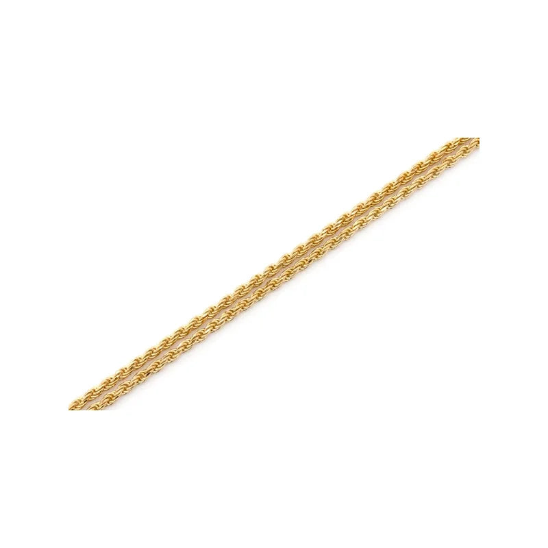 1mm Rope 14K Chain