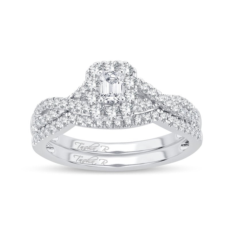 14K 0.75Ct Diamond Bridal  Ring