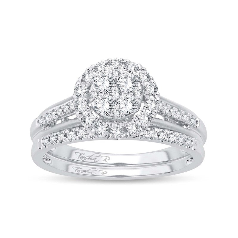 14K 0.62Ct Diamond  Bridal Ring