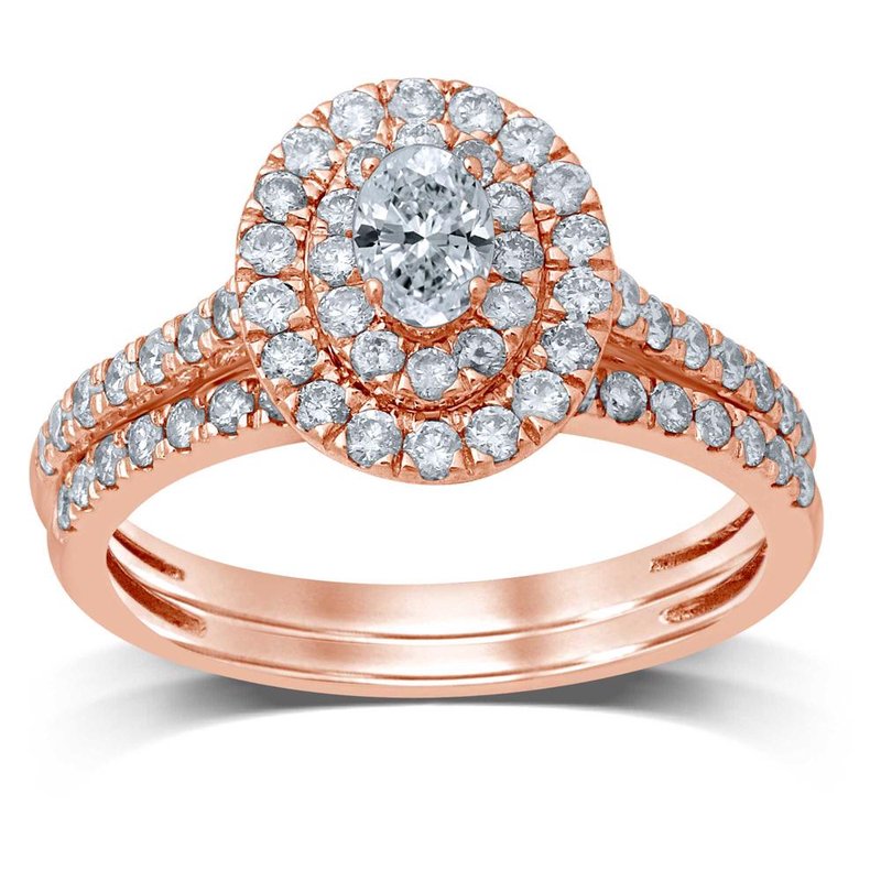 14K 1.00Ct Diamond Bridal Ring