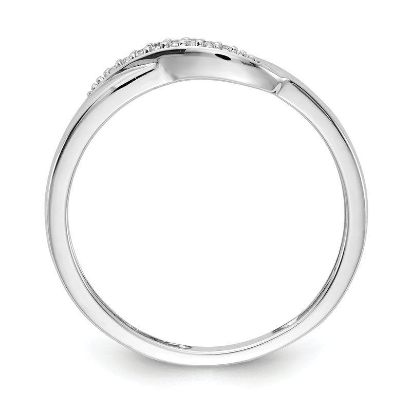 14k White Gold Diamond Ring