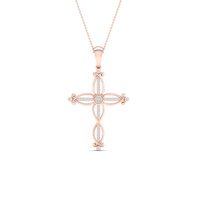10K 0.10Ct Diam Pendant