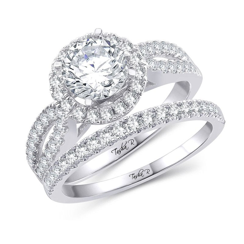 14K 0.75Ct Diam Semi Mount