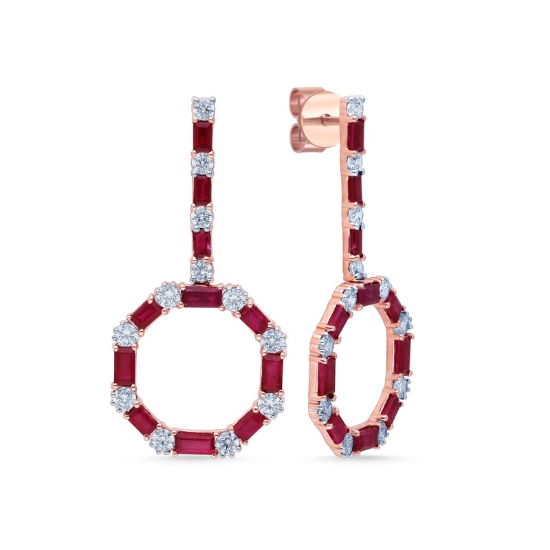 14K 1.63Ct Diamond Earring