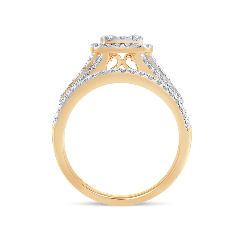 14K  1.00Ct  Diam Bridal Set