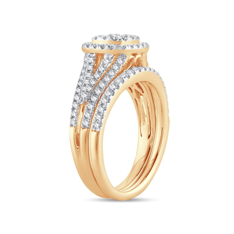 14K  1.00Ct  Diam Bridal Set