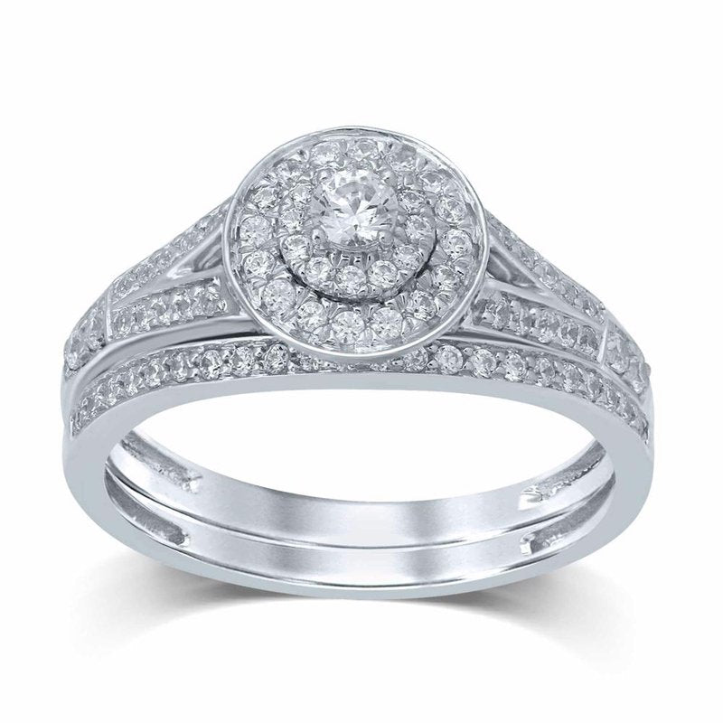 14K 0.50Ct Diamond Brdail Ring