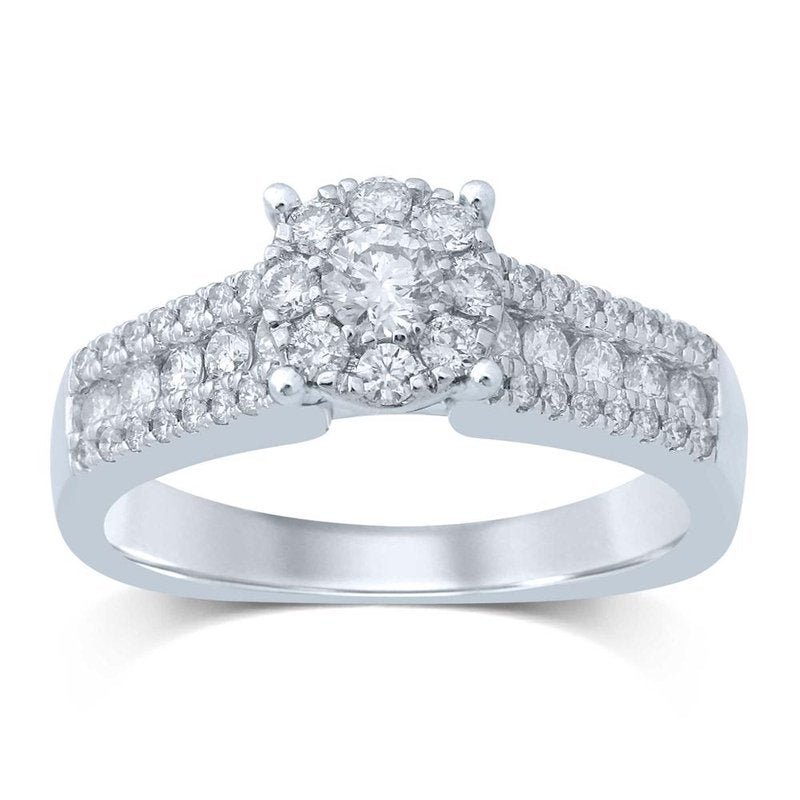 14K 0.78Ct Diamond Ring