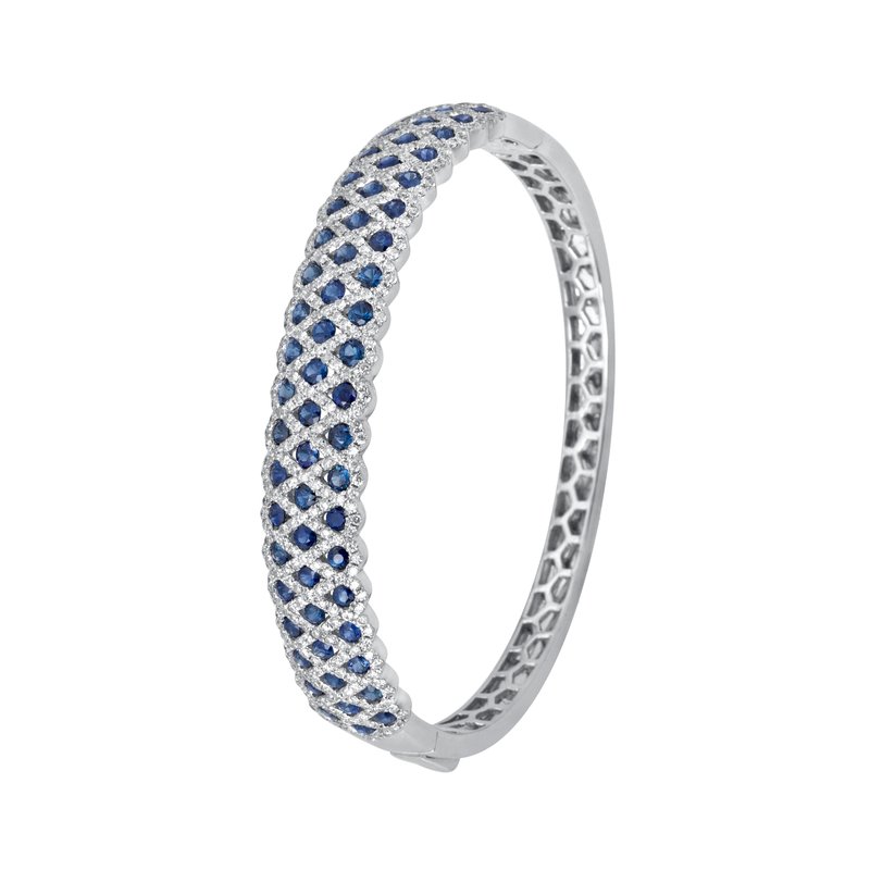 14K 2.66Ct Diamond Bangle