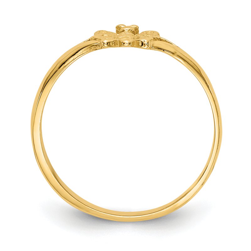 14K Butterfly Baby Ring