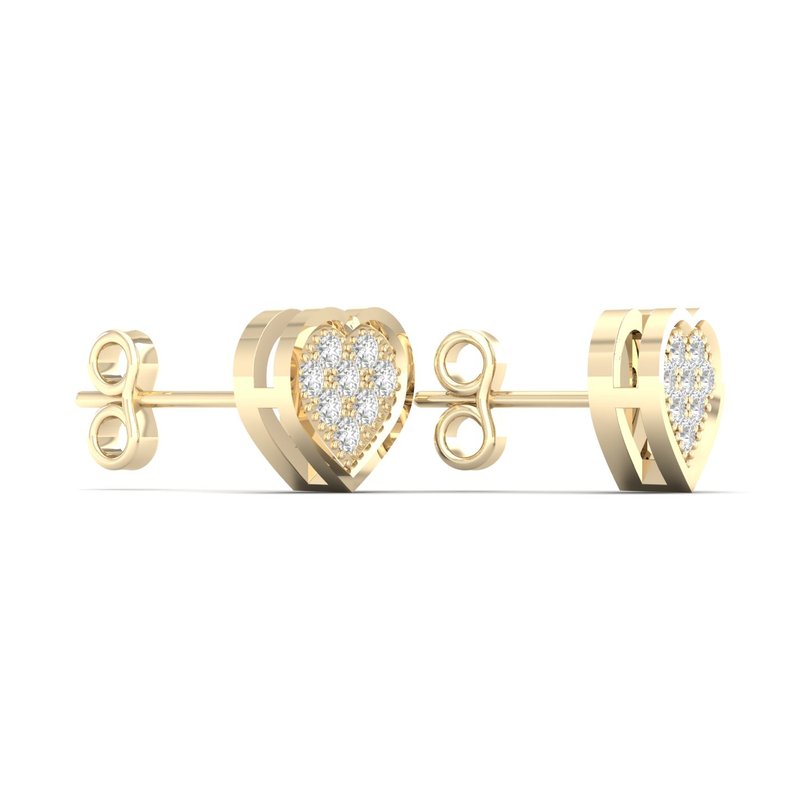 10K 0.05Ct Diam Earring