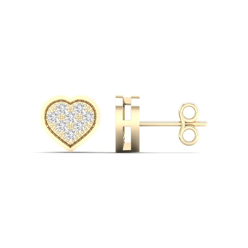 10K 0.05Ct Diam Earring
