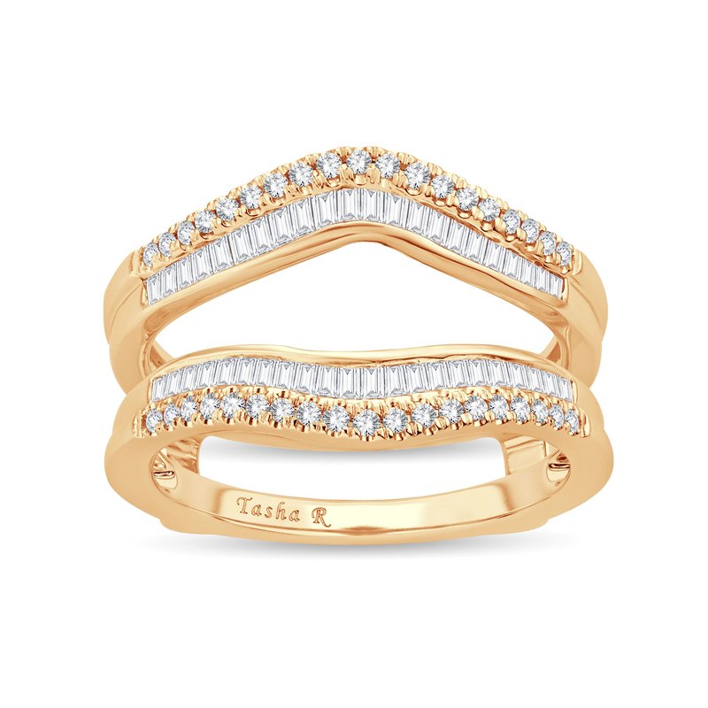14K 0.50Ct Diamond Ring Guard