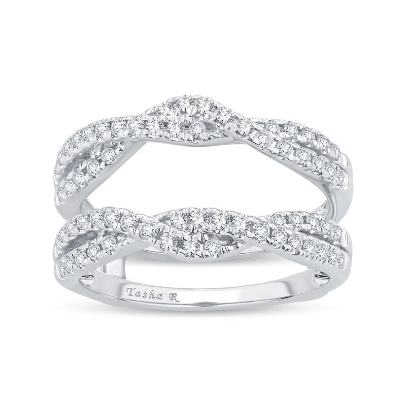 14K 0.50Ct Diamond Ring Guard