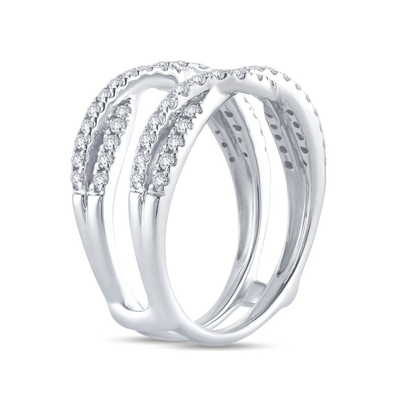 14K 0.50Ct Diamond Ring Guard