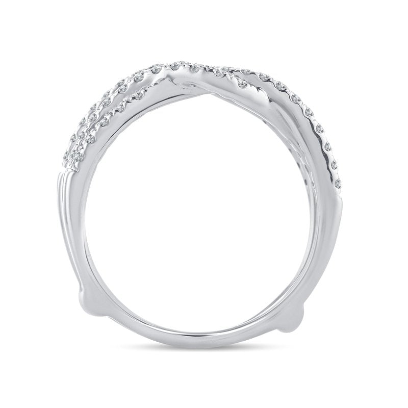 14K 0.50Ct Diamond Ring Guard