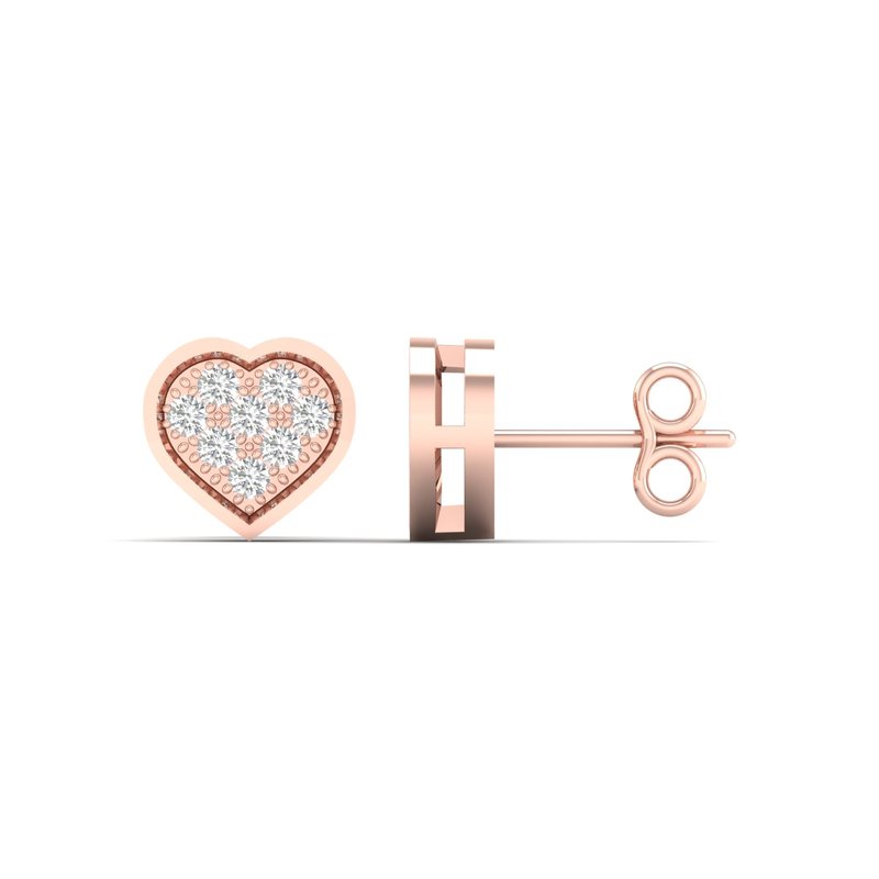 10K 0.05Ct Diam Earring