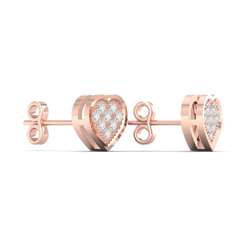 10K 0.05Ct Diam Earring