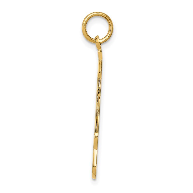 14k Electric Guitar Charm