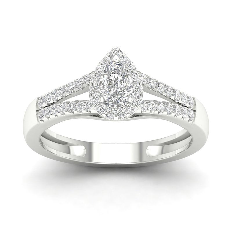 14K 0.40Ct Diamond Bridal Ring