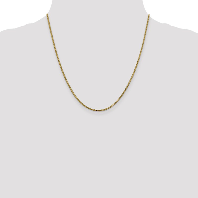 14K 1.6mm D/C Open Franco Chain