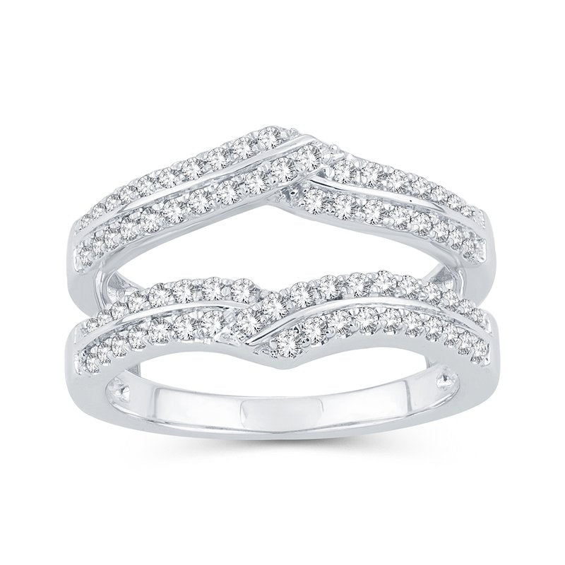 14K 0.50Ct Diamond Ring Guard
