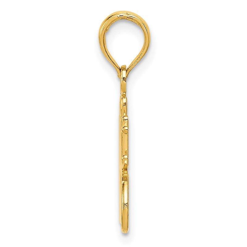 14k #1 GREAT GRANDMOTHER Charm